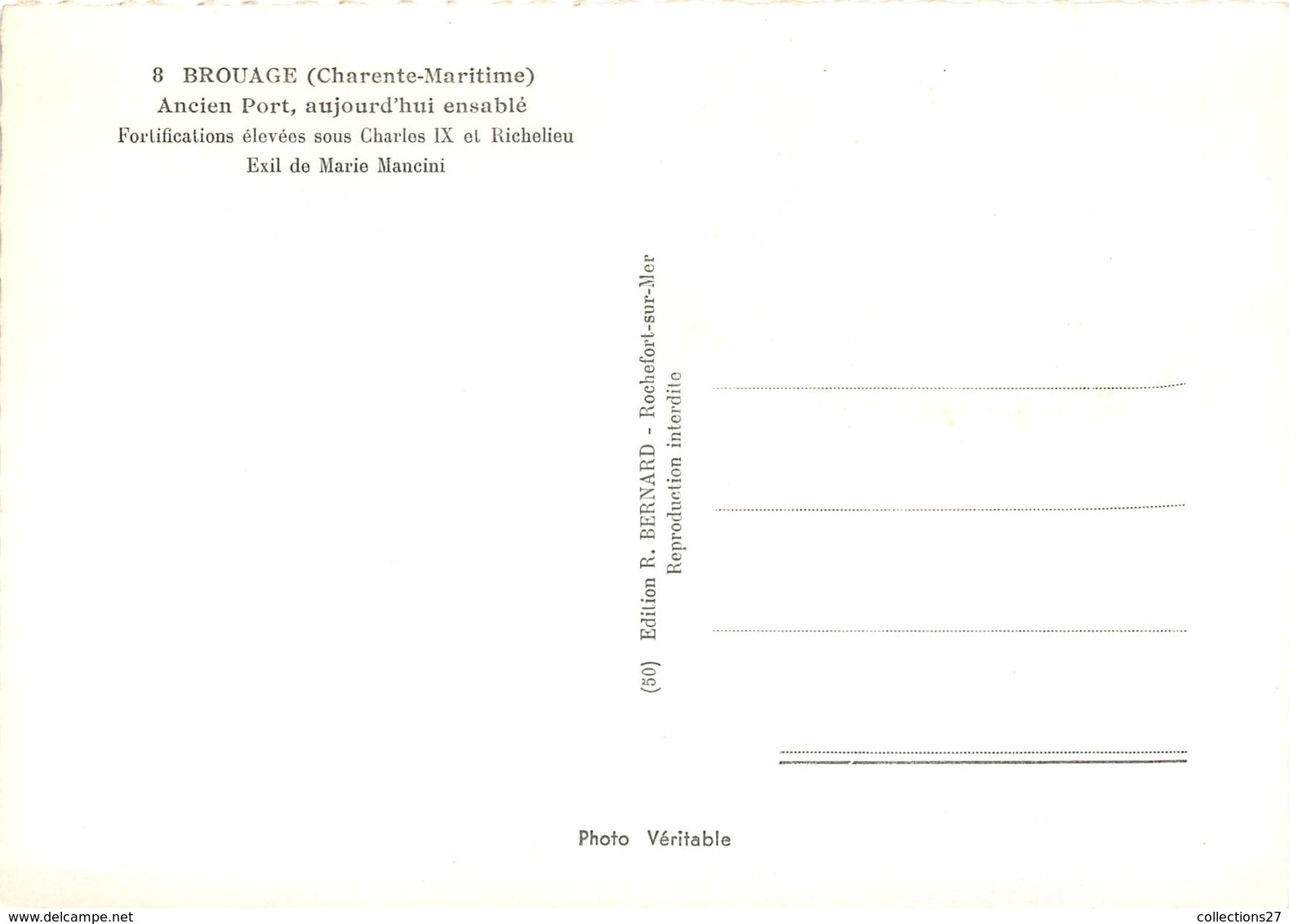 17-BROUAGE- ANCIEN PORT - Autres & Non Classés