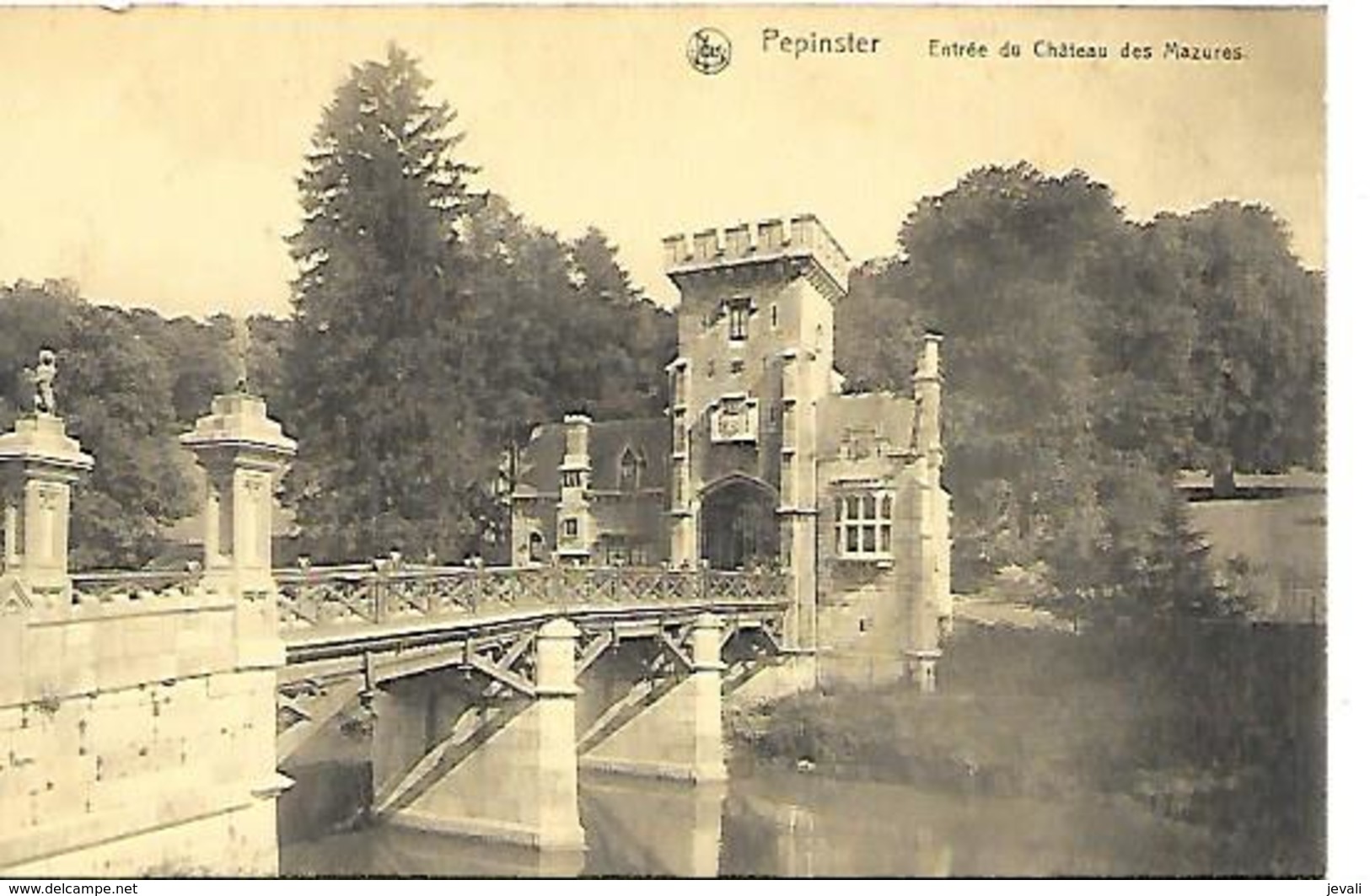 CPA / PK/ AK  -  PÉPINSTER   Entrée Du Château Des Mazures - Pepinster