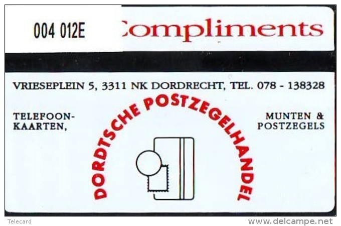 Telefoonkaart  LANDIS&amp;GYR  NEDERLAND * RCZ.004.2  012E * Dordtsche Postzegelhandel  * TK * ONGEBRUIKT * MINT - Privées