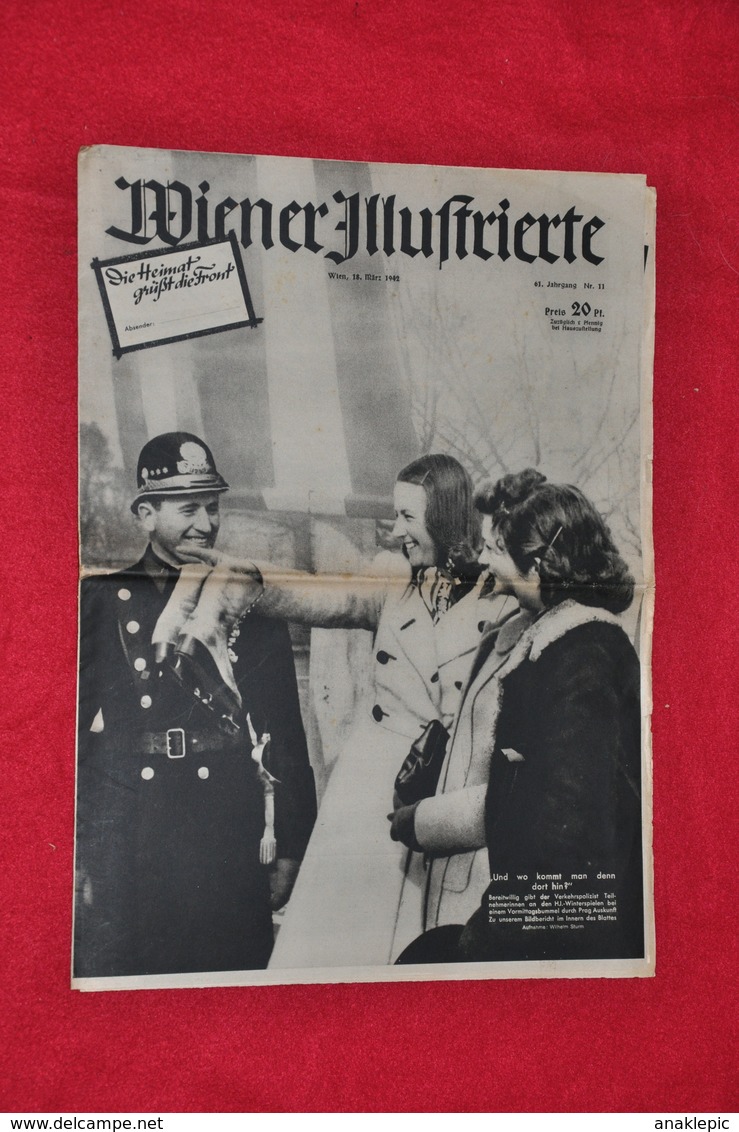 WIENER ILLUSTRIERTE NR. 11 1942 - Deutsch