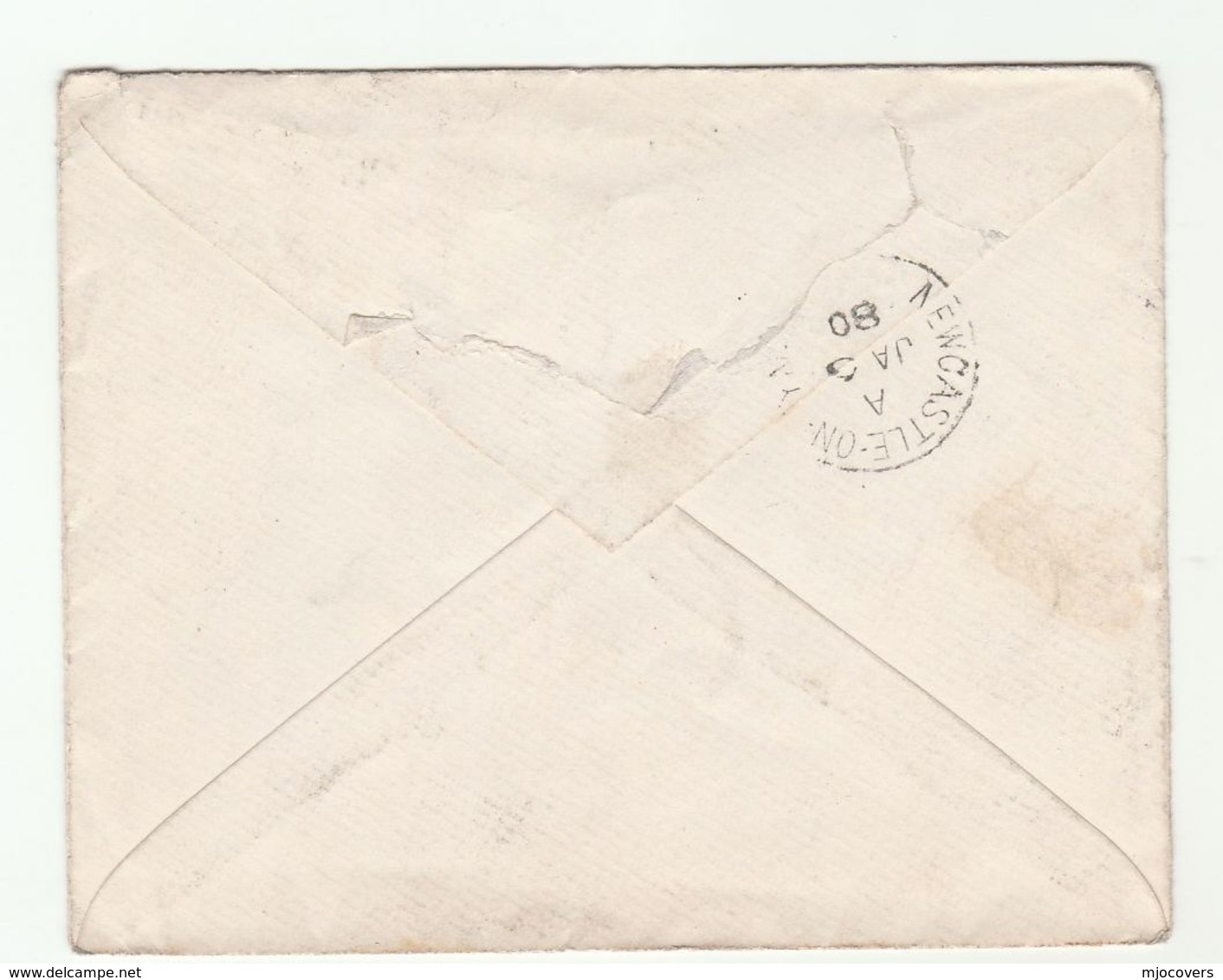 1880 NETHERLANDS COVER 12c Stamps To Newcastle GB - Covers & Documents