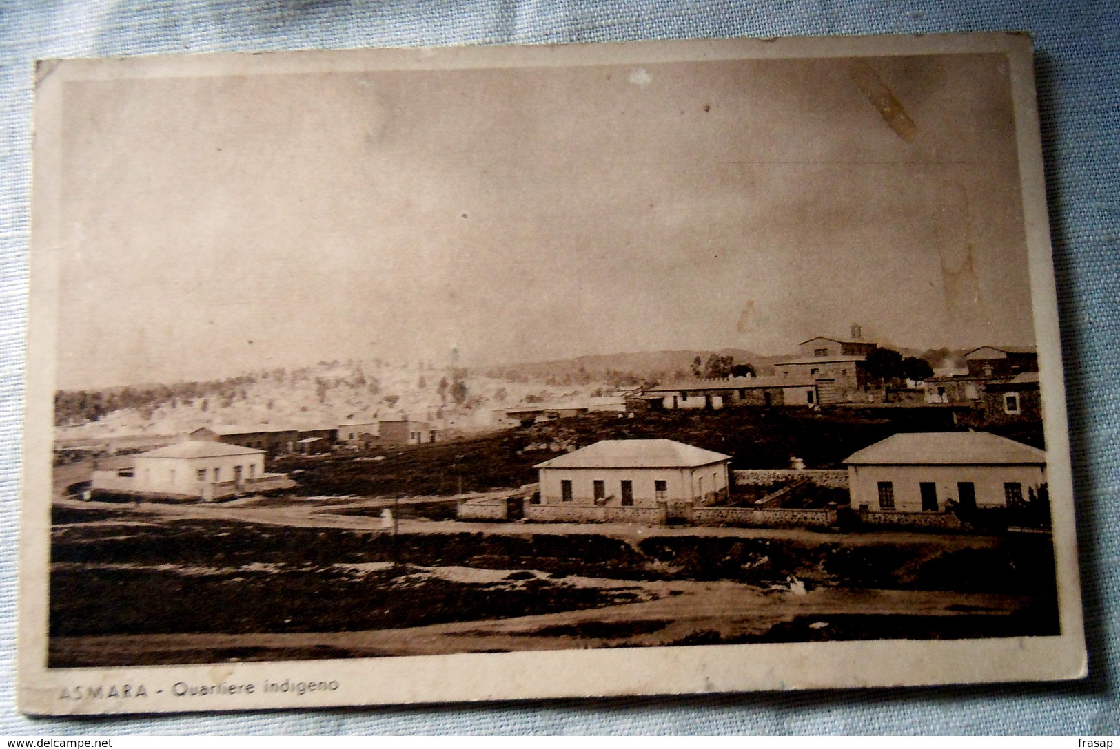 CPA  Postcard 1936 ERITREA Asmara QUARTIERE INDIGENO - Erythrée