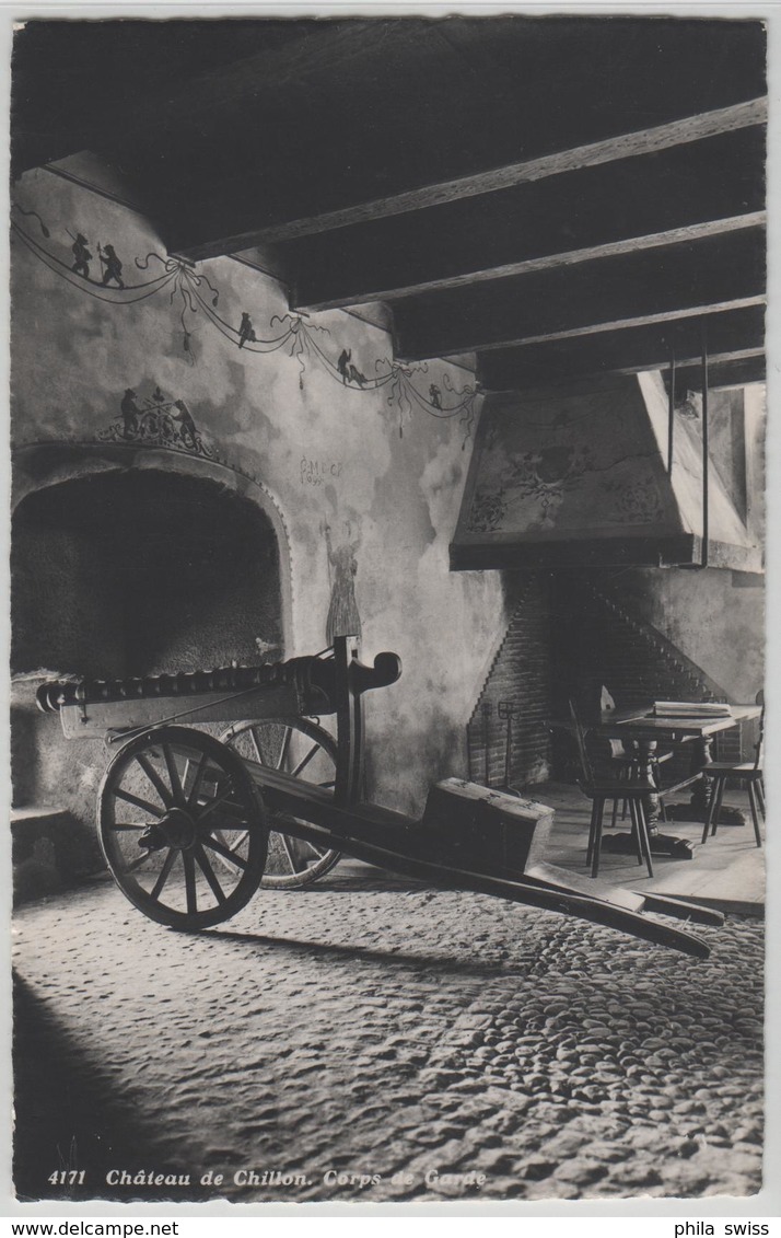 Chateau De Chillon - Corps De Garde - Photo: Beringer & Pampaluchi - Autres & Non Classés