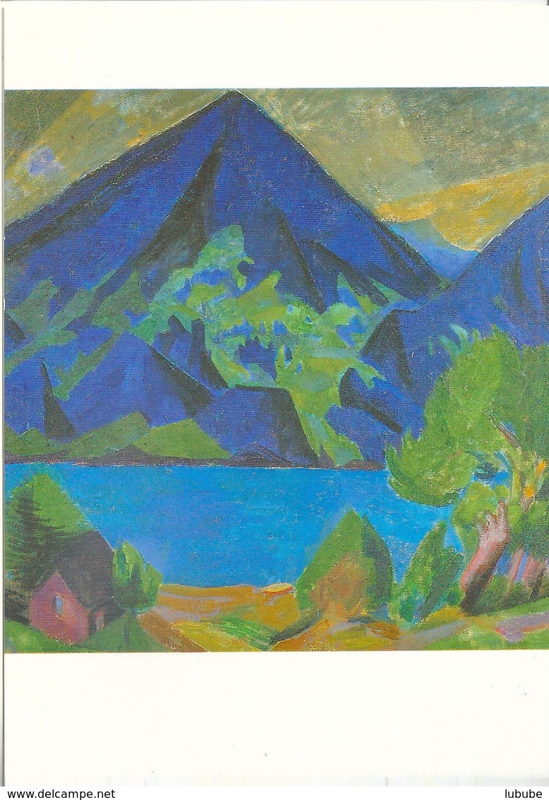 Johannes Itten -  Berg Und See (der Niesen) 1940          Ca. 1980 - Other & Unclassified