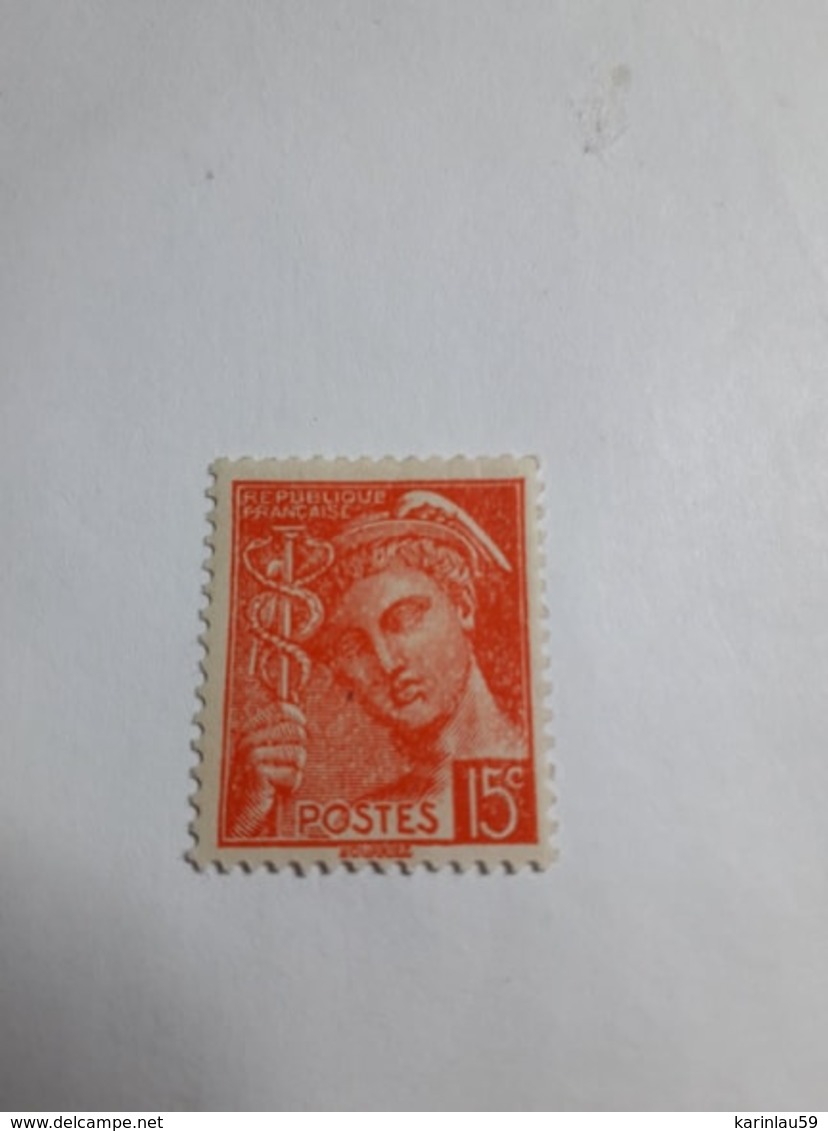 Timbre France 1938 / 41 - NEUF**-Y.T. N°408 - TYPE MERCURE - Nuovi