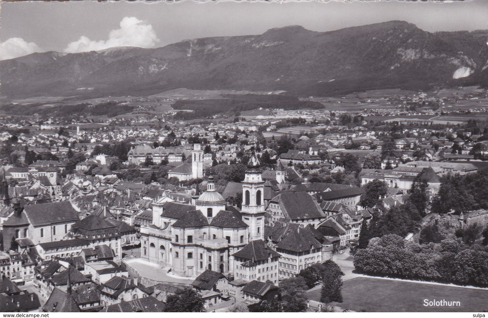 Solothurn, Flugaufnahme 1960 - Autres & Non Classés