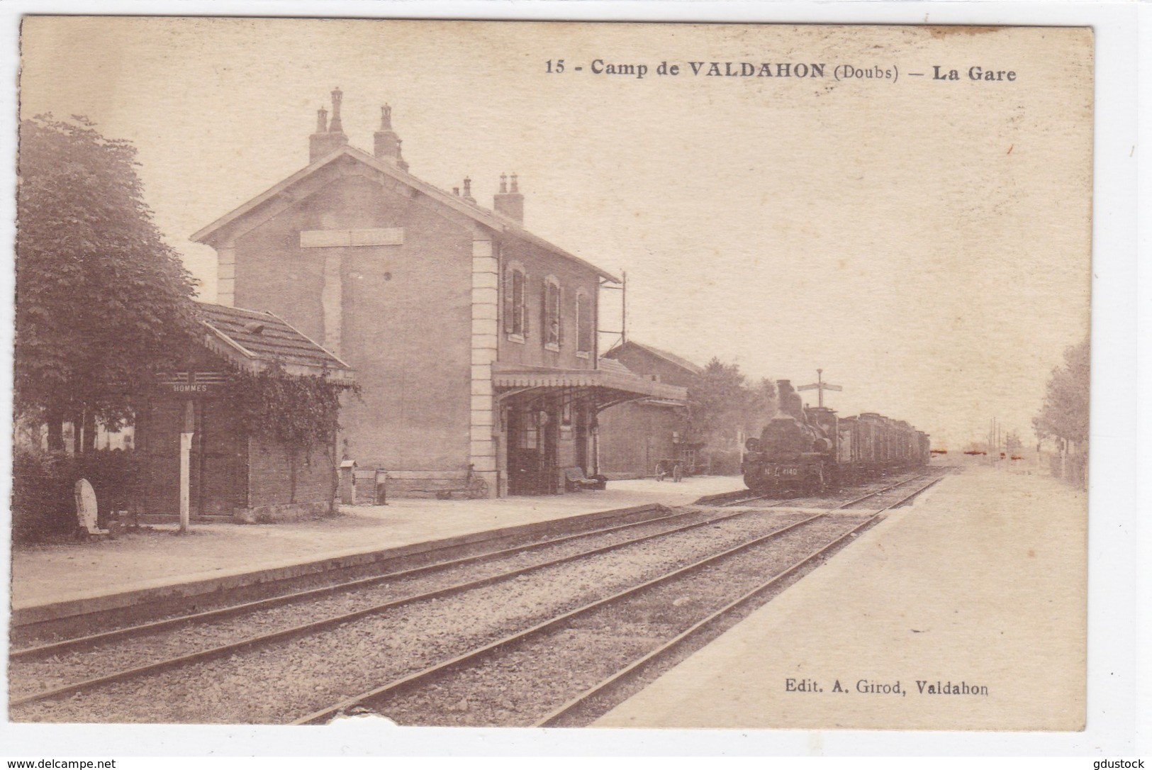 Doubs - Camp De Valdahon - La Gare - Autres & Non Classés