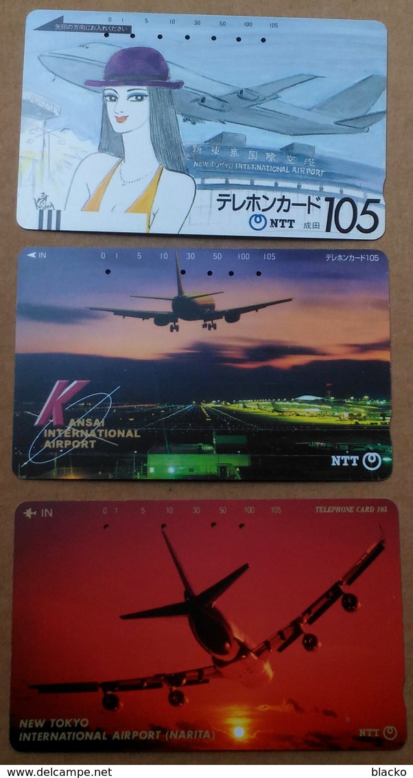 Japan - Airplane/airport - 9 Diff. 03 - Avions