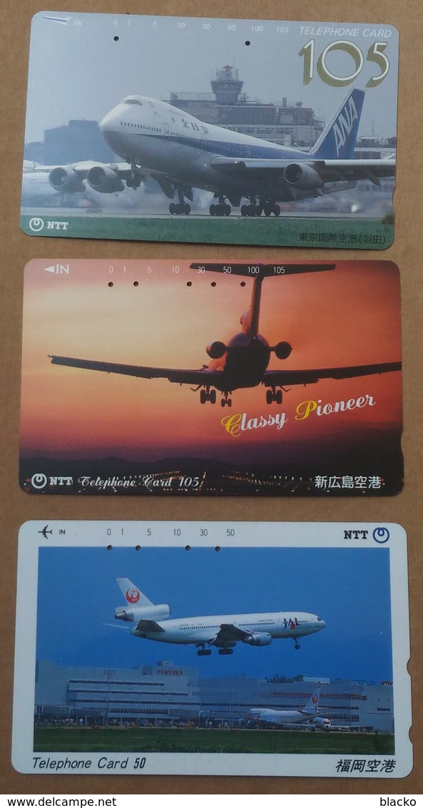 Japan - Airplane/airport - 9 Diff. 04 - Avions
