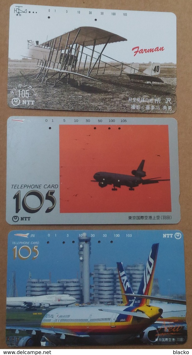 Japan - Airplane/airport - 9 Diff. 04 - Avions