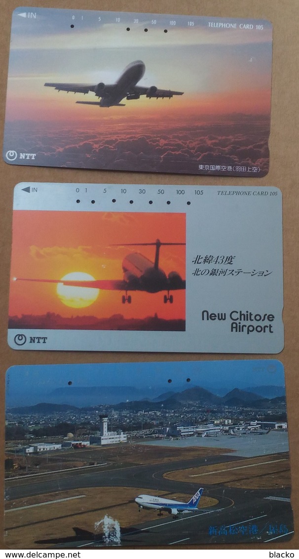 Japan - Airplane/airport - 9 Diff. 07 - Avions