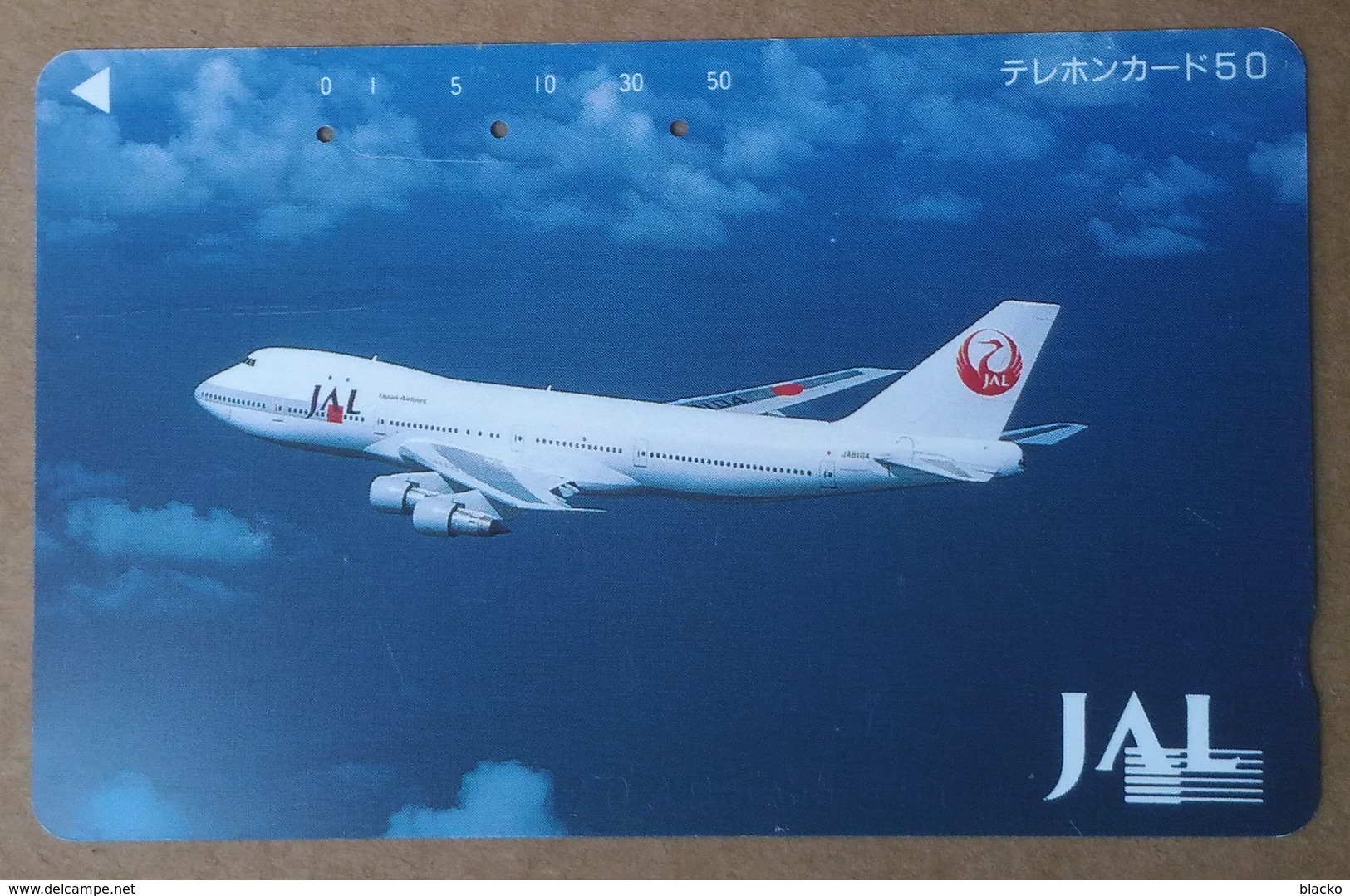 Japan - Airplane - JAL - Teleca 110-73310 - Avions