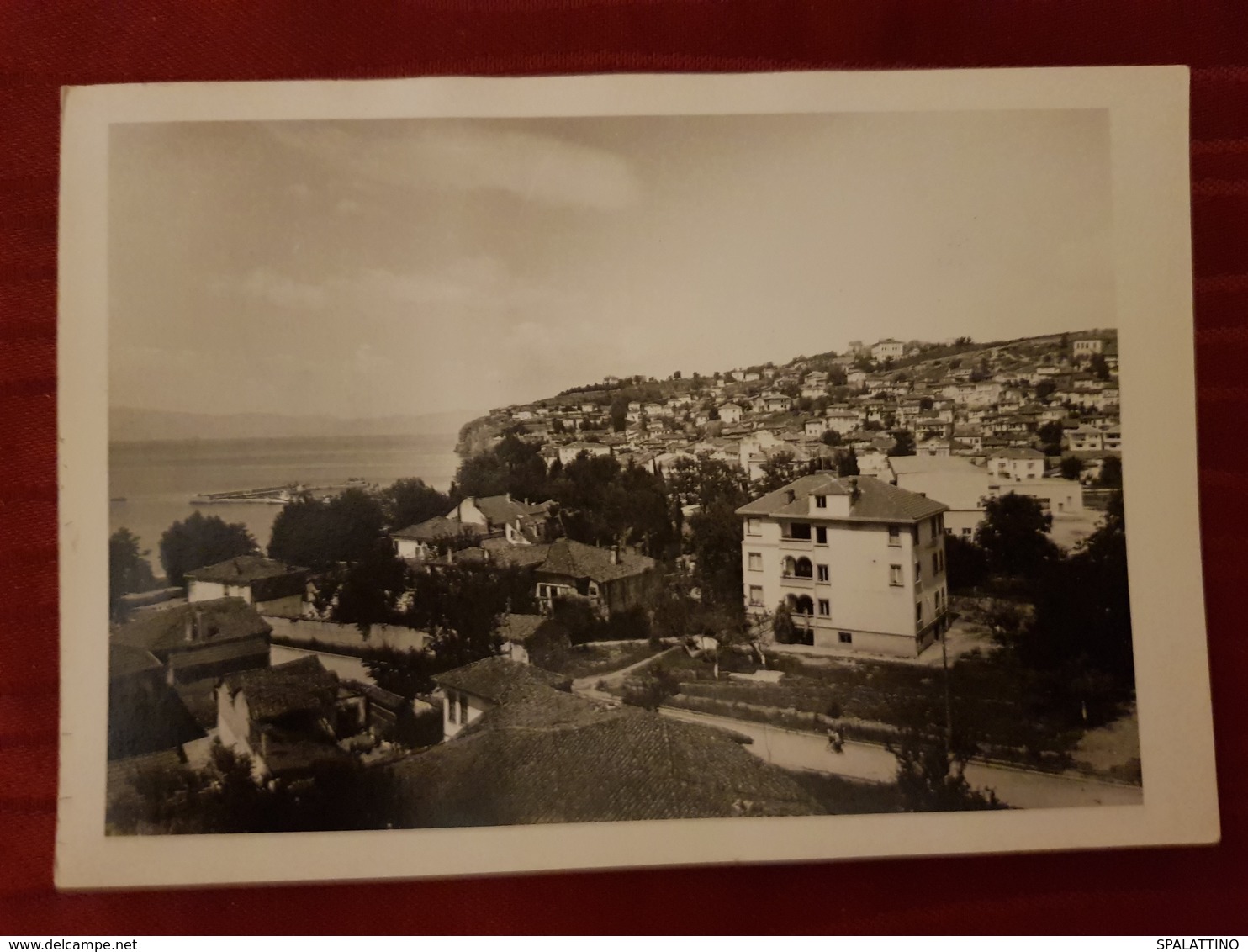 OHRID, MACEDONIA, ORIGINAL VINTAGE POSTCARD - Macedonia Del Norte