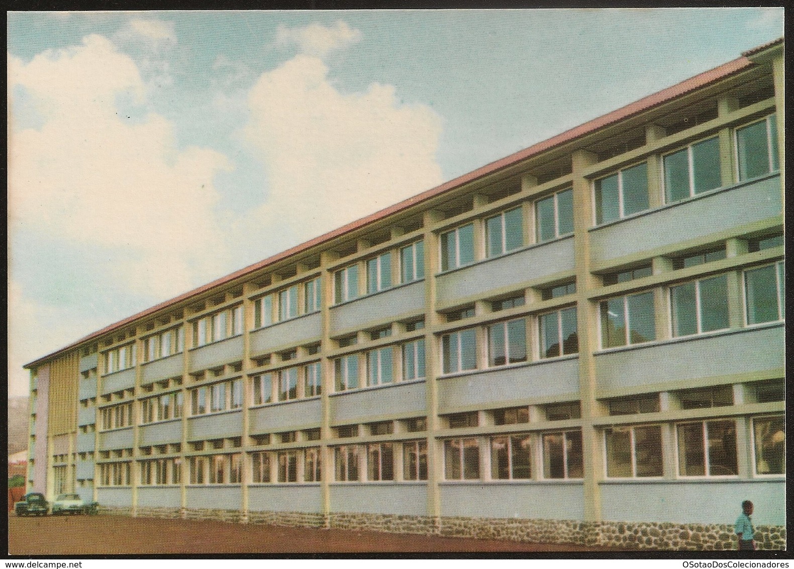 Postal Cabo Verde - Cape Verde - Ilha De S. Vicente - Liceu Gil Eanes - Postcard - Cap Vert