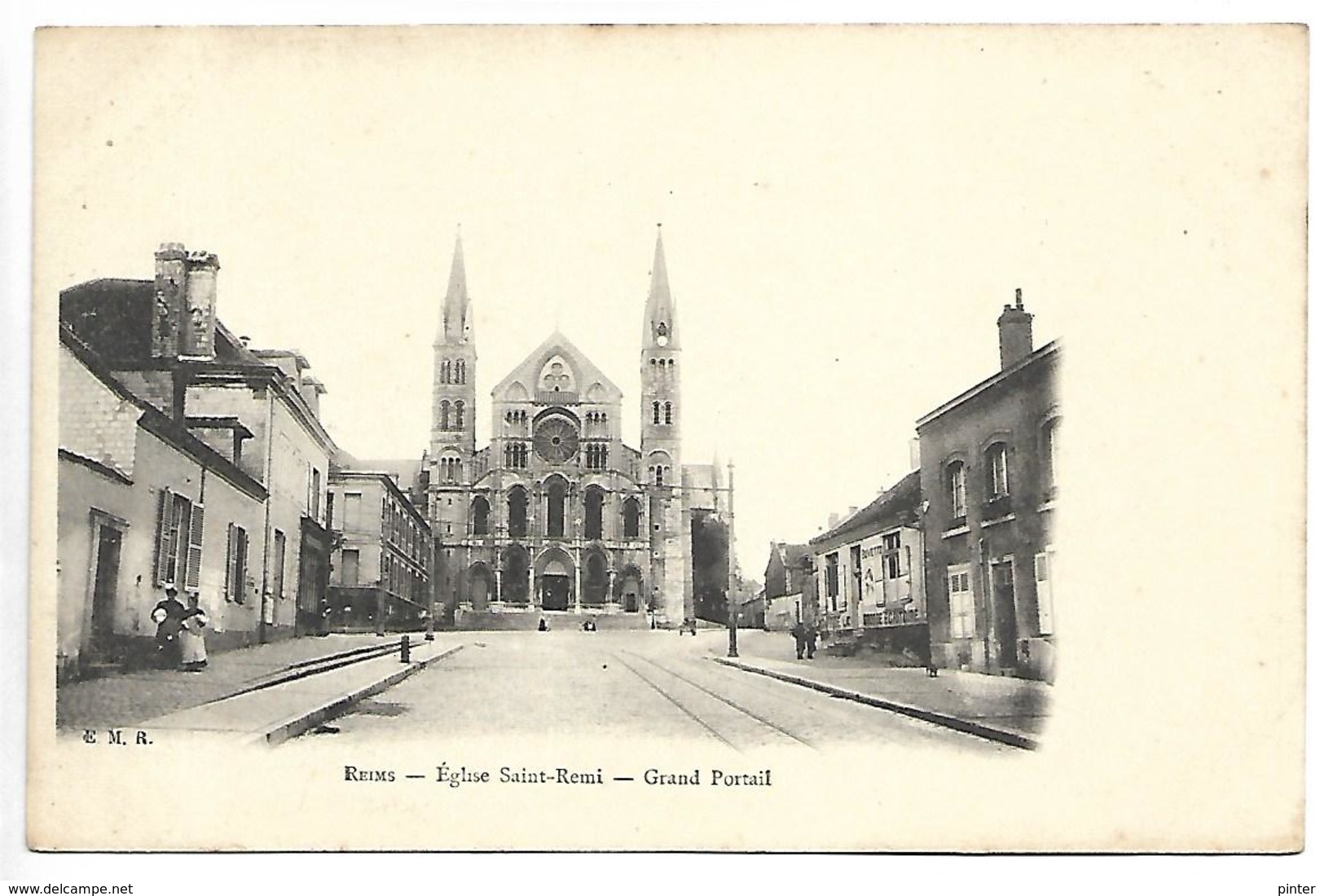 REIMS - Eglise Saint Remi - Grand Portail - Reims