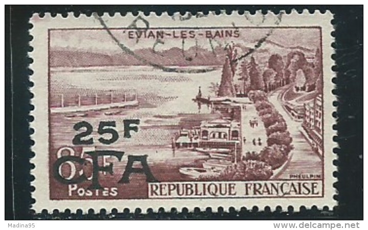 REUNION CFA: Obl., N° 341, TB - Used Stamps