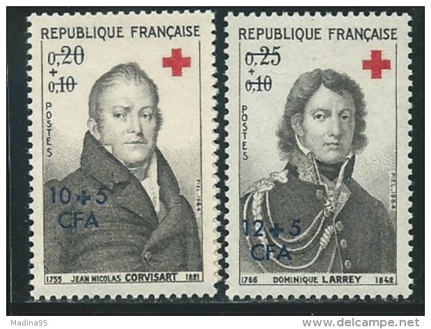 REUNION CFA: **, N° YT 362 Et 363, TB - Unused Stamps