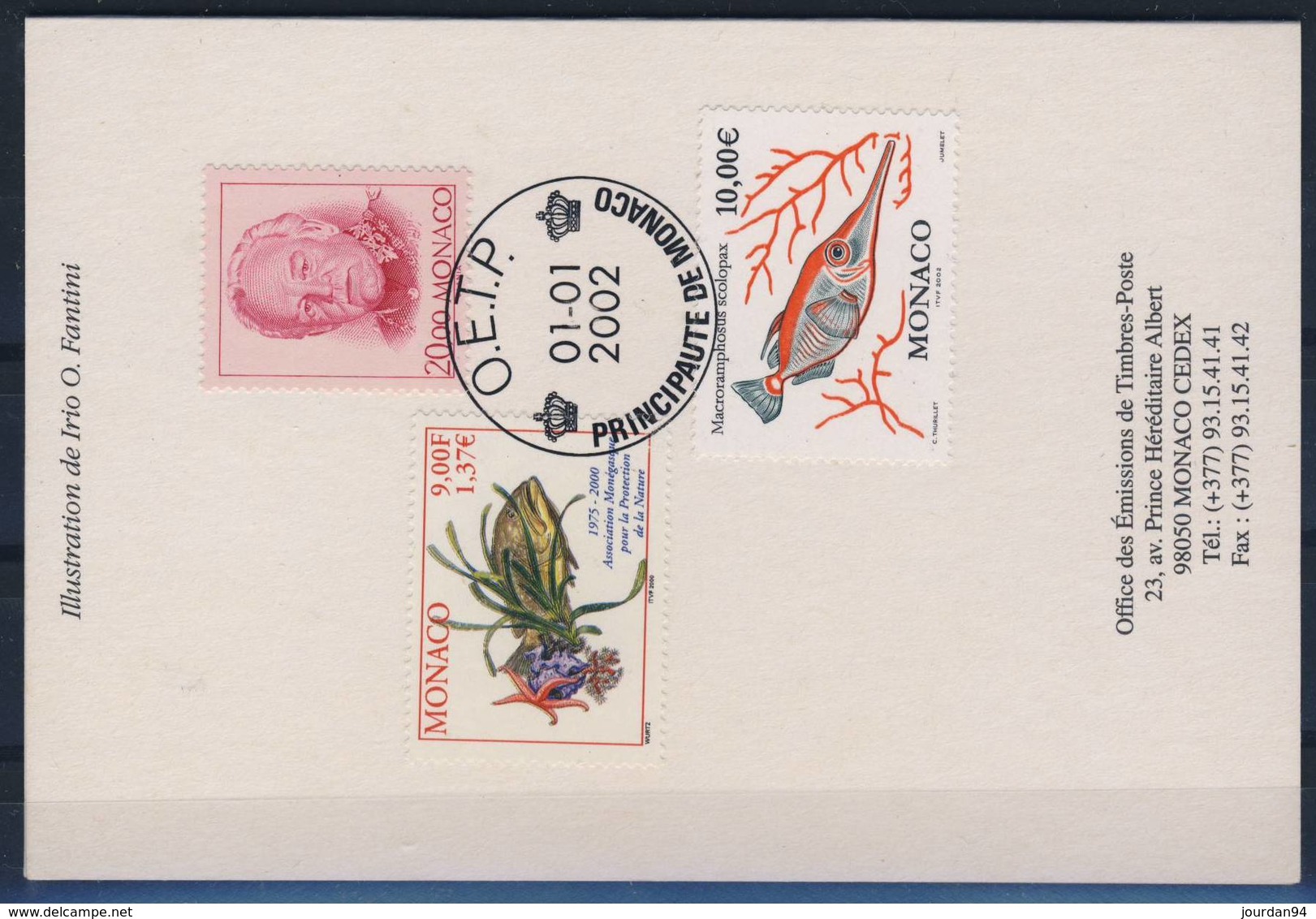 MONACO - Used Stamps