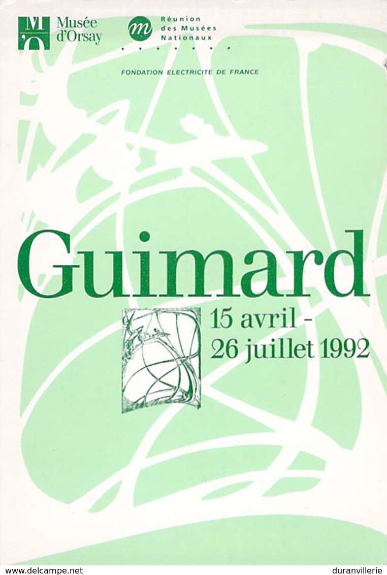 Hector Guimard - Exposition Guimard Musée D' Orsay 1992 - Oggetti D'arte