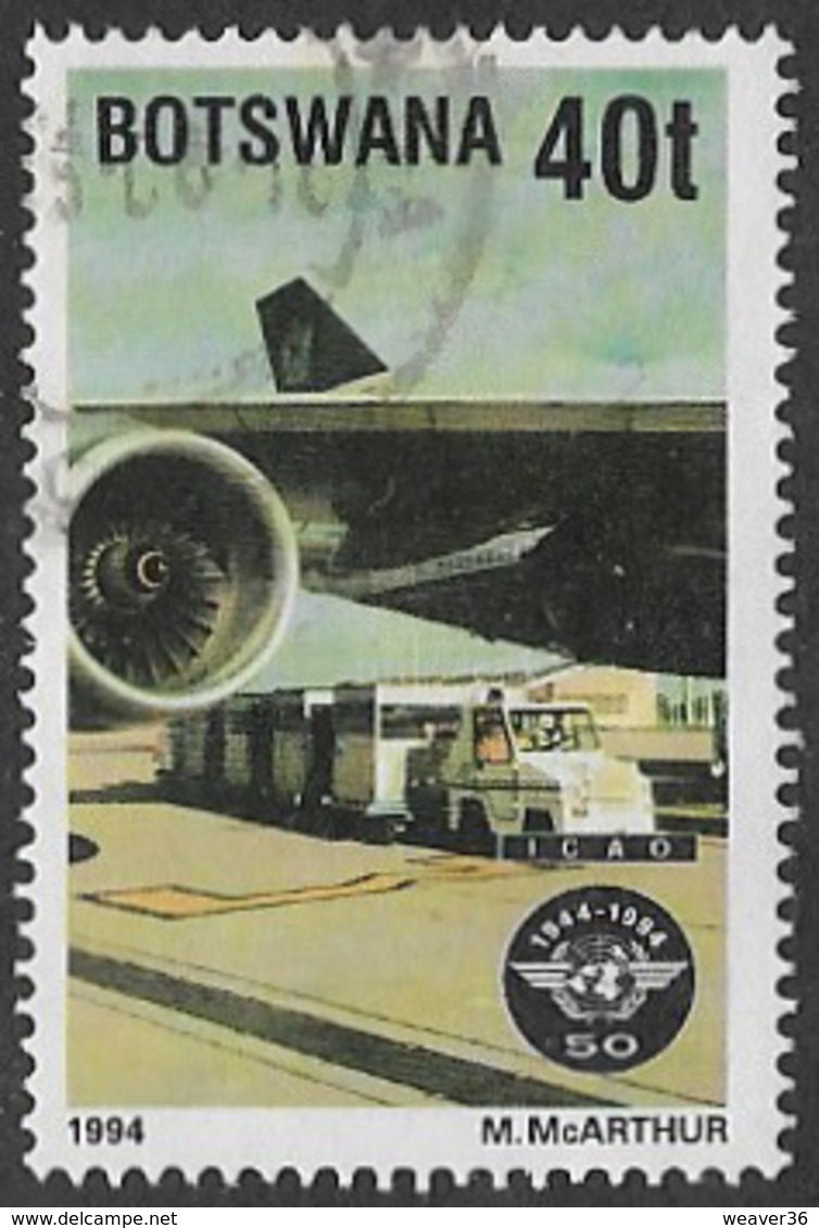 Botswana SG790 1994 50th Anniversary Of International Civil Aviation Organization 40t Good/fine Used [37/30971/2D] - Botswana (1966-...)