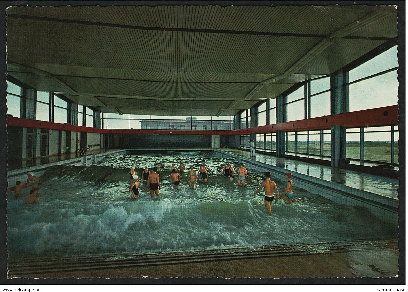 St. Peter Ording  -  Meerwasser-Wellen-Schwimbad  -  Ansichtskarte  Ca. 1970    (8655) - St. Peter-Ording