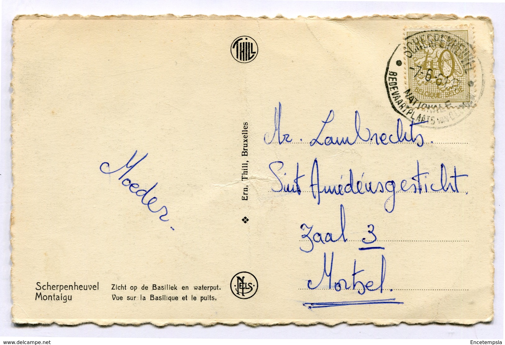 CPA - Carte Postale - Belgique - Montaigu - Vue Sur La Basilique Et Le Puit (CP3637) - Scherpenheuvel-Zichem