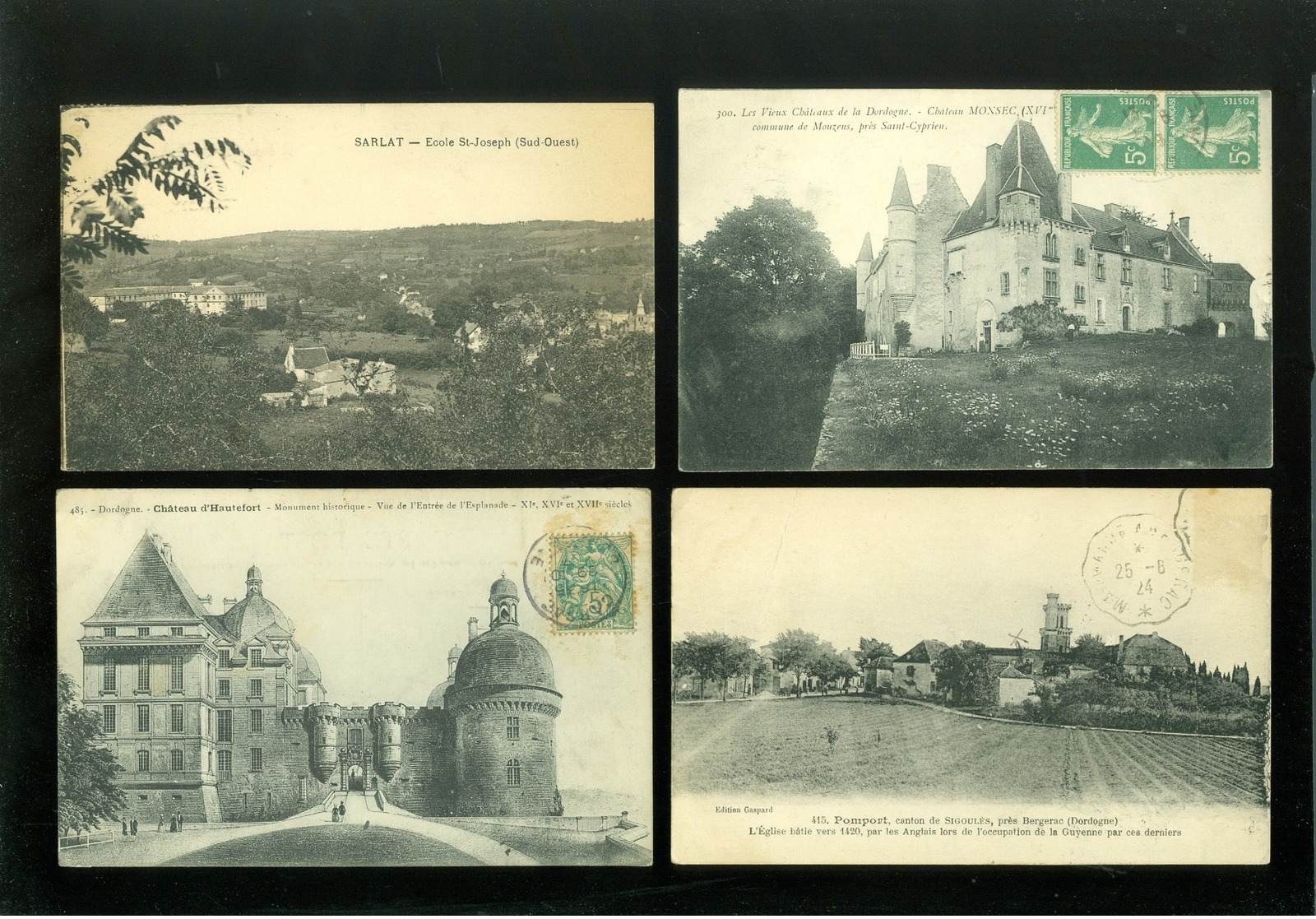 Lot De 17 Cartes Postales De France  Dordogne    Lot Van 17 Postkaarten Van Frankrijk ( 24 ) - 17 Scans - 5 - 99 Cartes