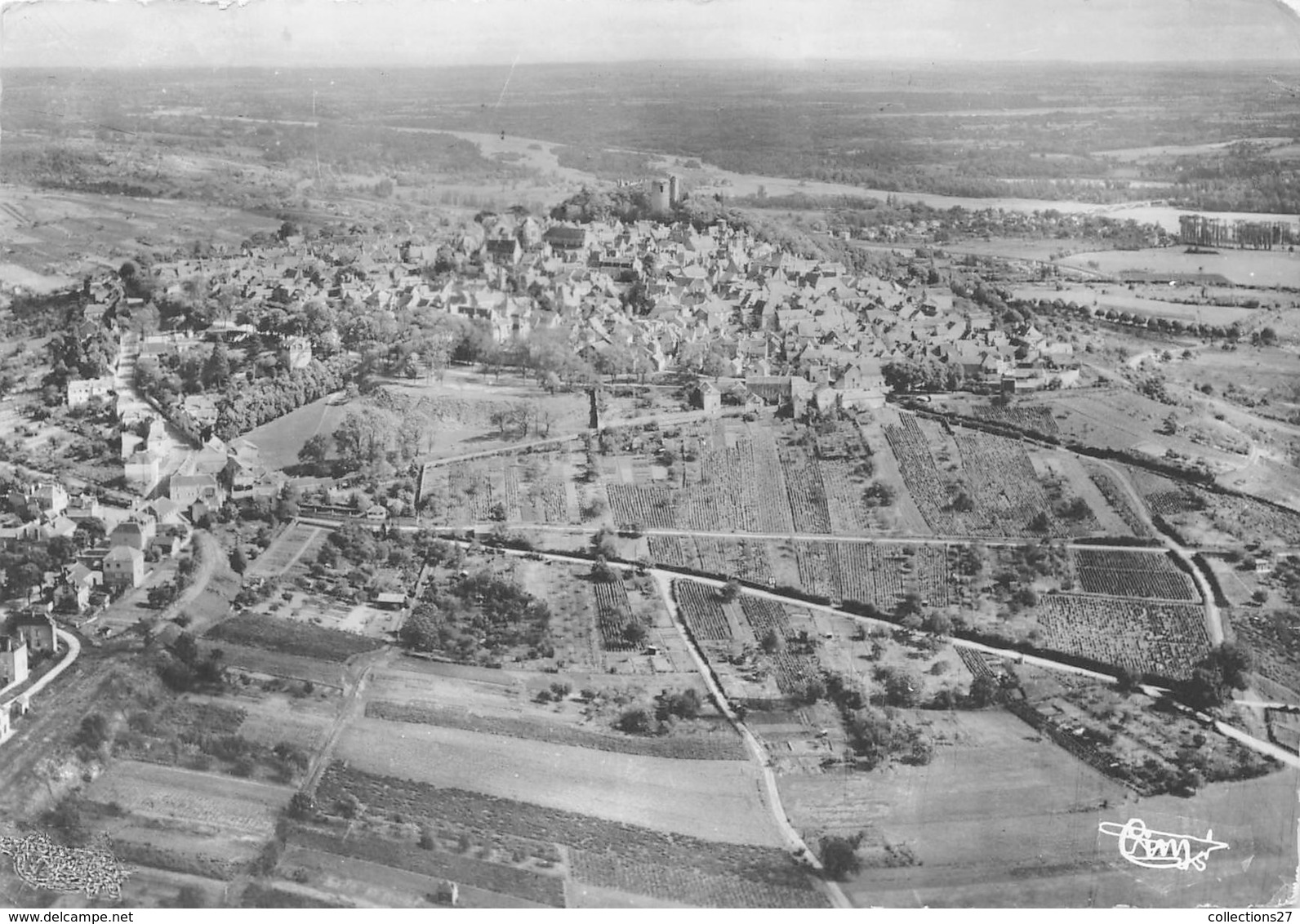 18-SANCERRE- VUE AERIENNE - Sancerre