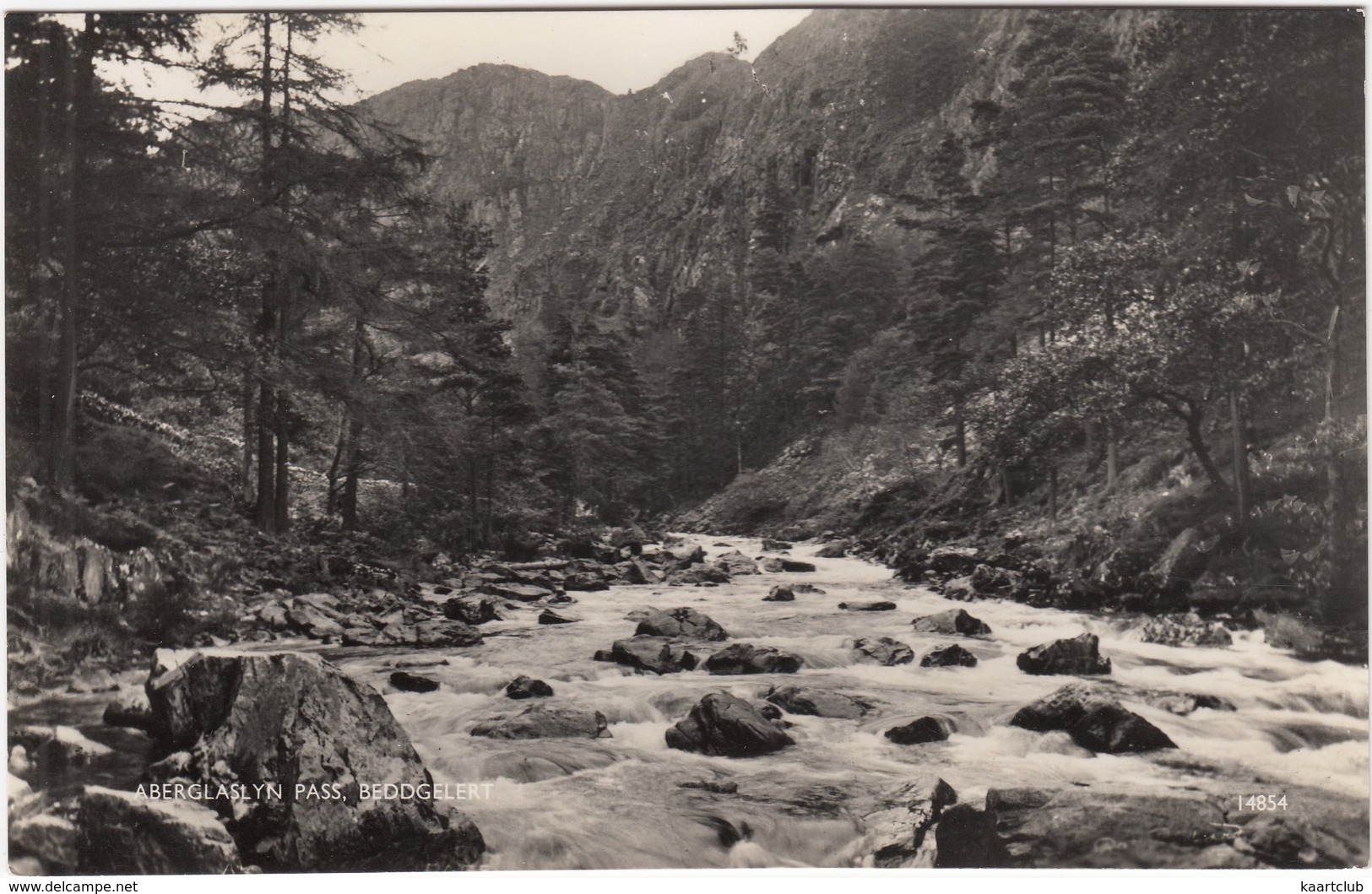 Aberglaslyn Pass, Beddgelert -   (Wales) - Caernarvonshire