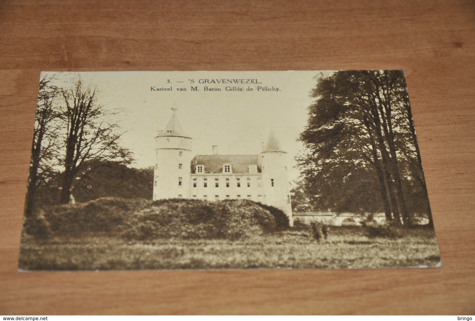 1385-  's Gravenwezel, Kasteel - 1925 - Andere & Zonder Classificatie