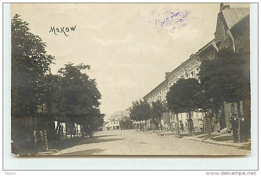 POLOGNE - MAKOW - Une Rue - Polen