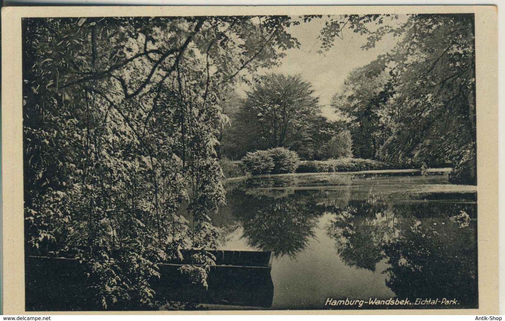 Hamburg-Wandsbek V. 1955  Eichtal Park  (328) - Wandsbek