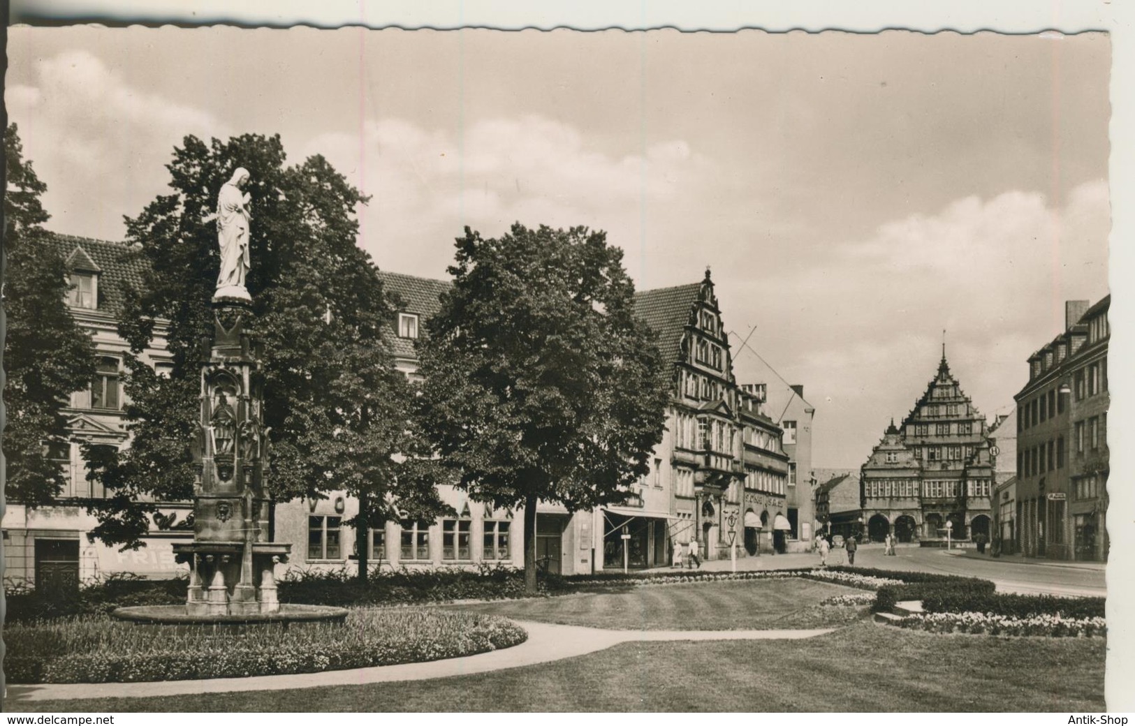 Paderborn V. 1958  Marienplatz Anlagen  (332) - Paderborn