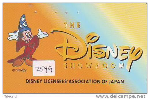 Télécarte Japon DISNEY (2549) Japan Phonecard * Telefonkarte * FANTASIA * CINEMA * MOVIE * FILM - Disney
