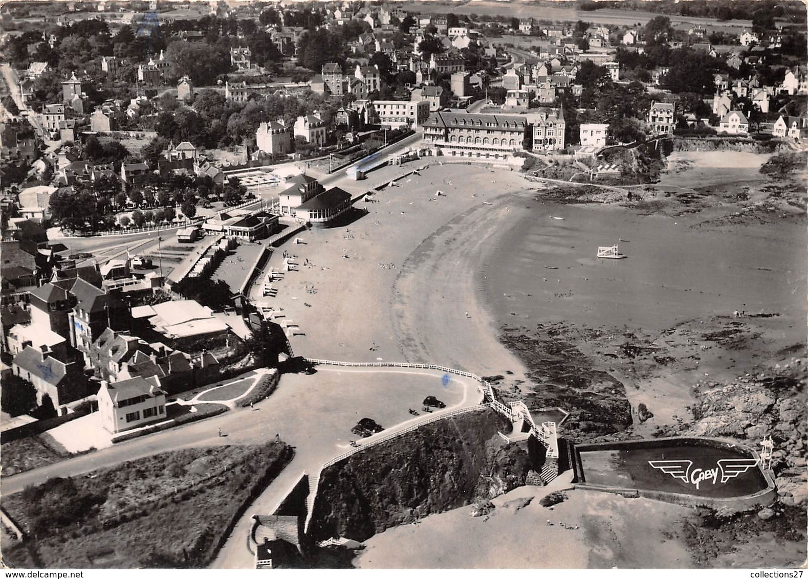 22-SAINT-QUAY-PORTRIEUX- LA GRANDE PLAGE VUE DU CIEL - Saint-Quay-Portrieux