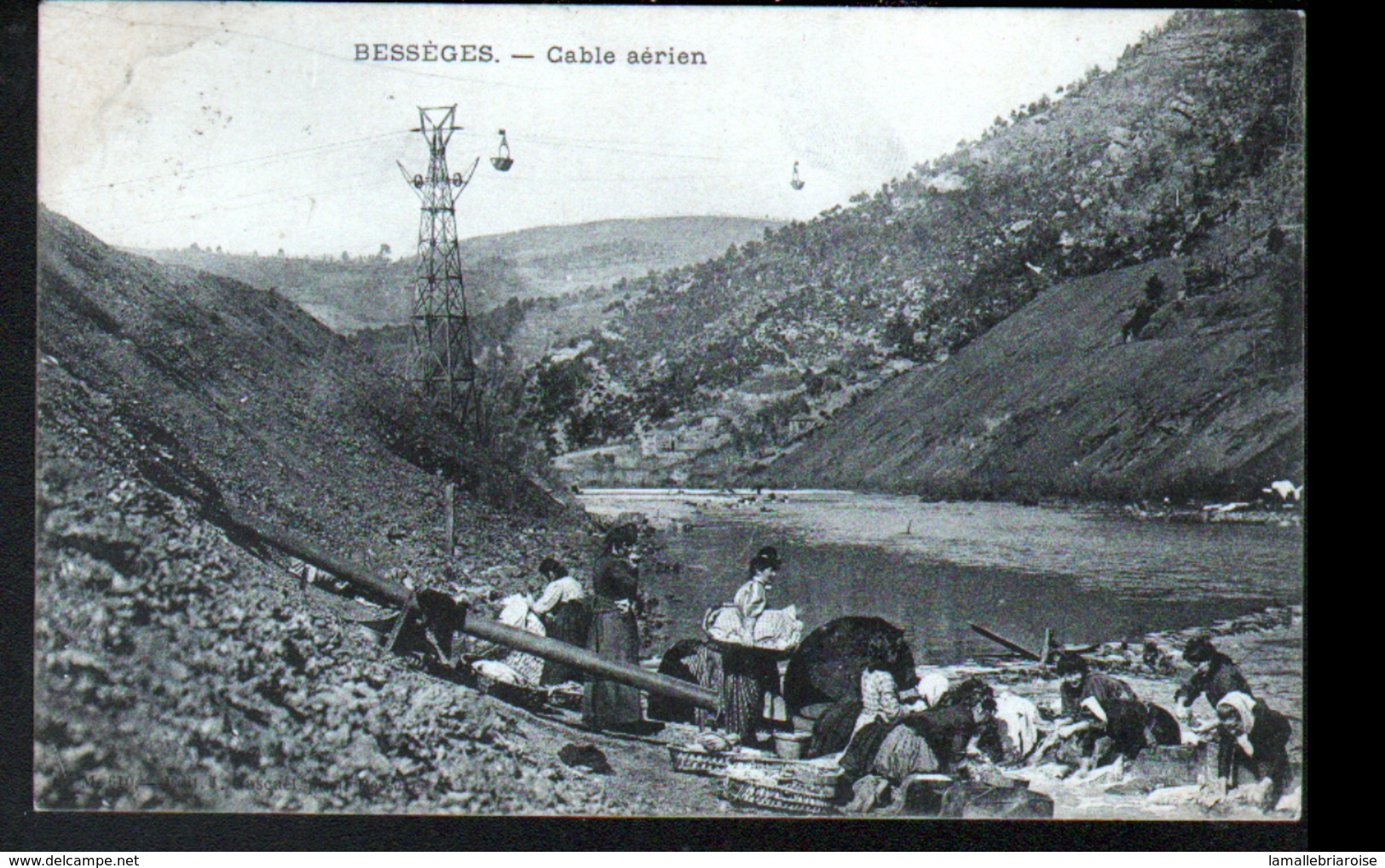 30, Besseges, Cable Aerien - Bessèges