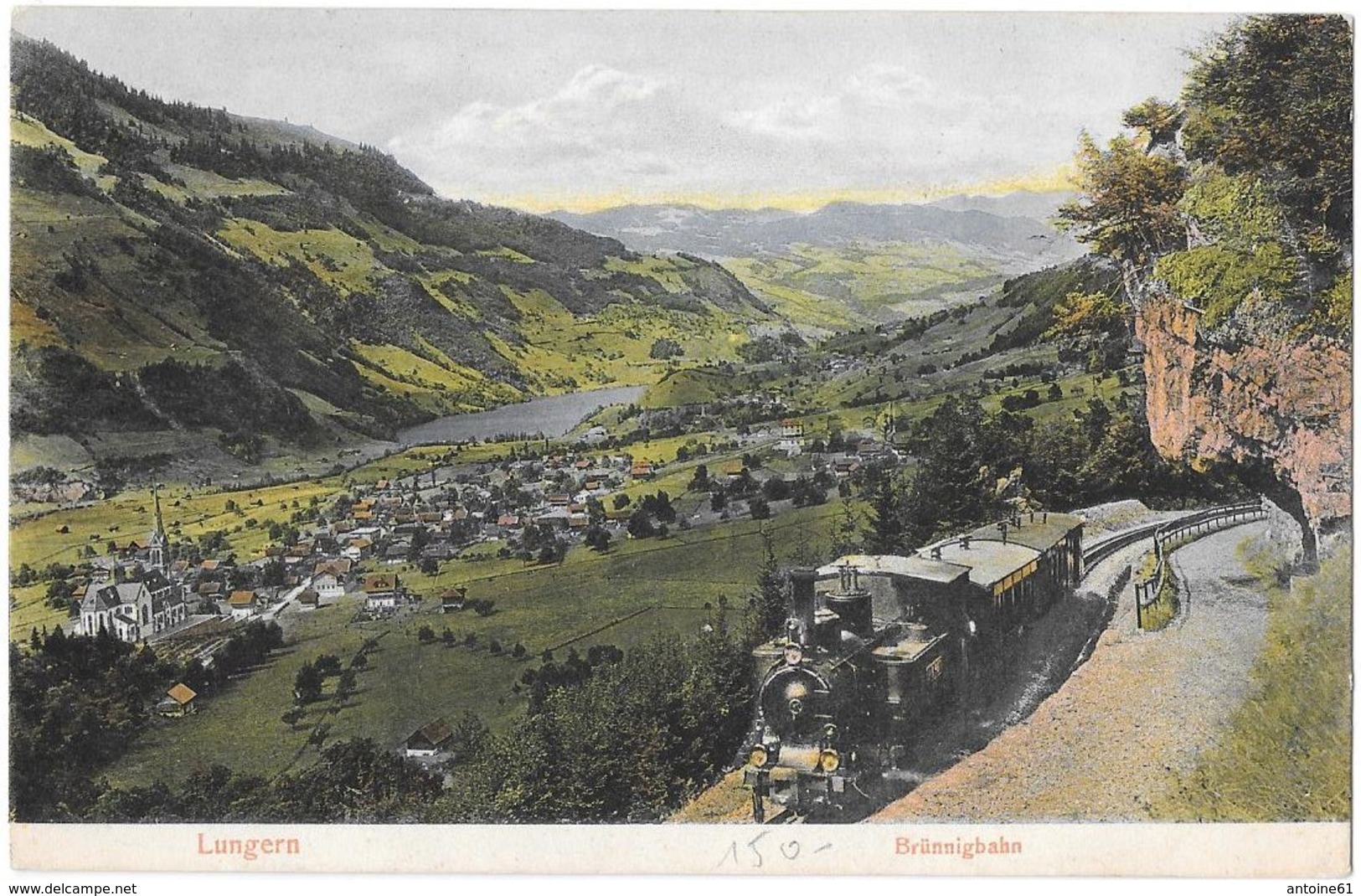 LUNGERN --  Brunigbahn - Lungern