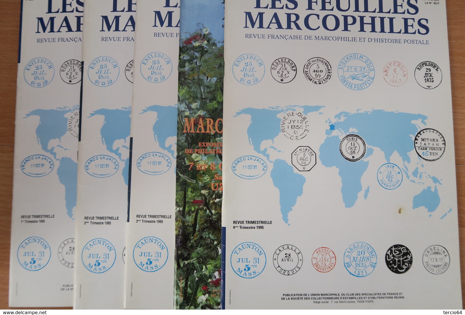 Feuilles Marcophiles Année 1995 + Marcophilex - Français (àpd. 1941)