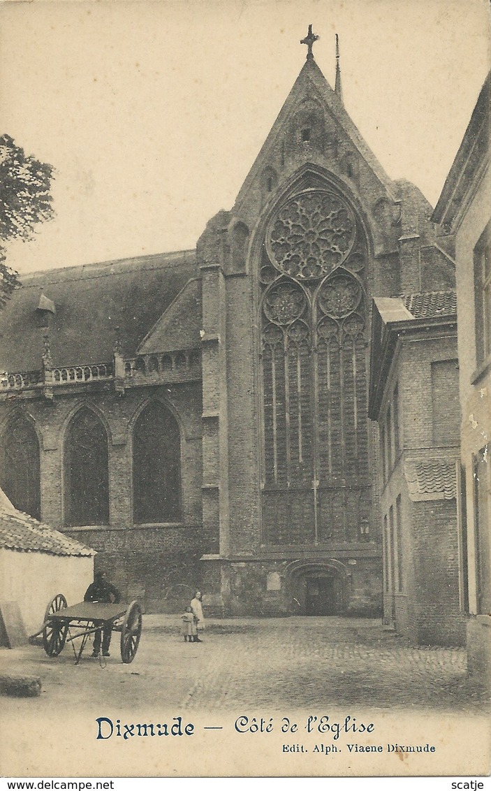 Dixmude      Coté De L'Eglise - Diksmuide