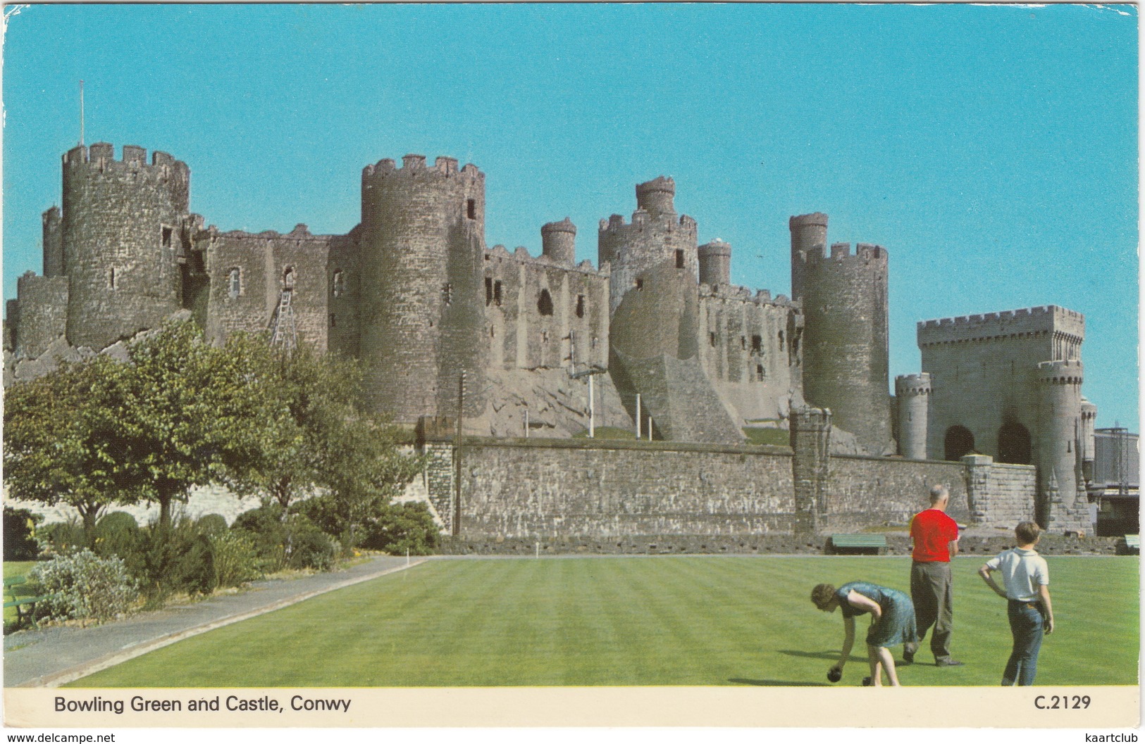 Bowling Green And Castle, Conway  -1979 -  (Wales) - Caernarvonshire