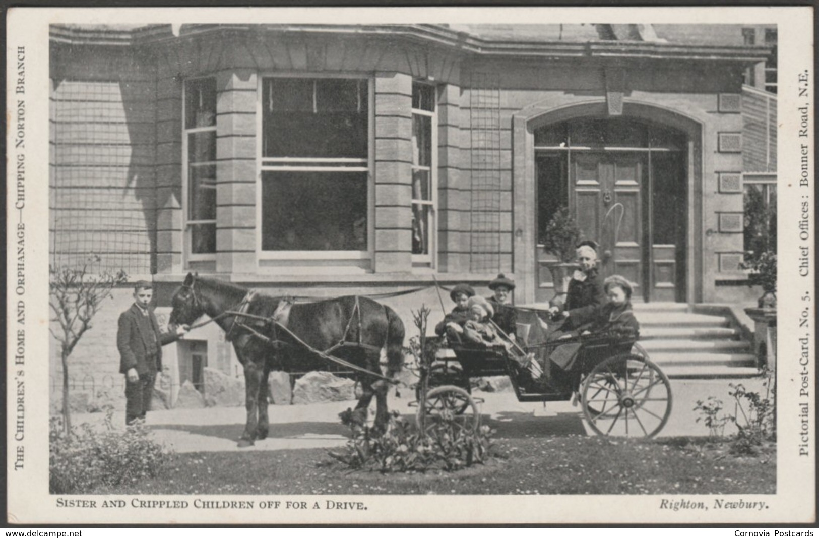 Children's Home And Orphanage, Chipping Norton, Oxfordshire, 1907 - Righton Postcard - Other & Unclassified