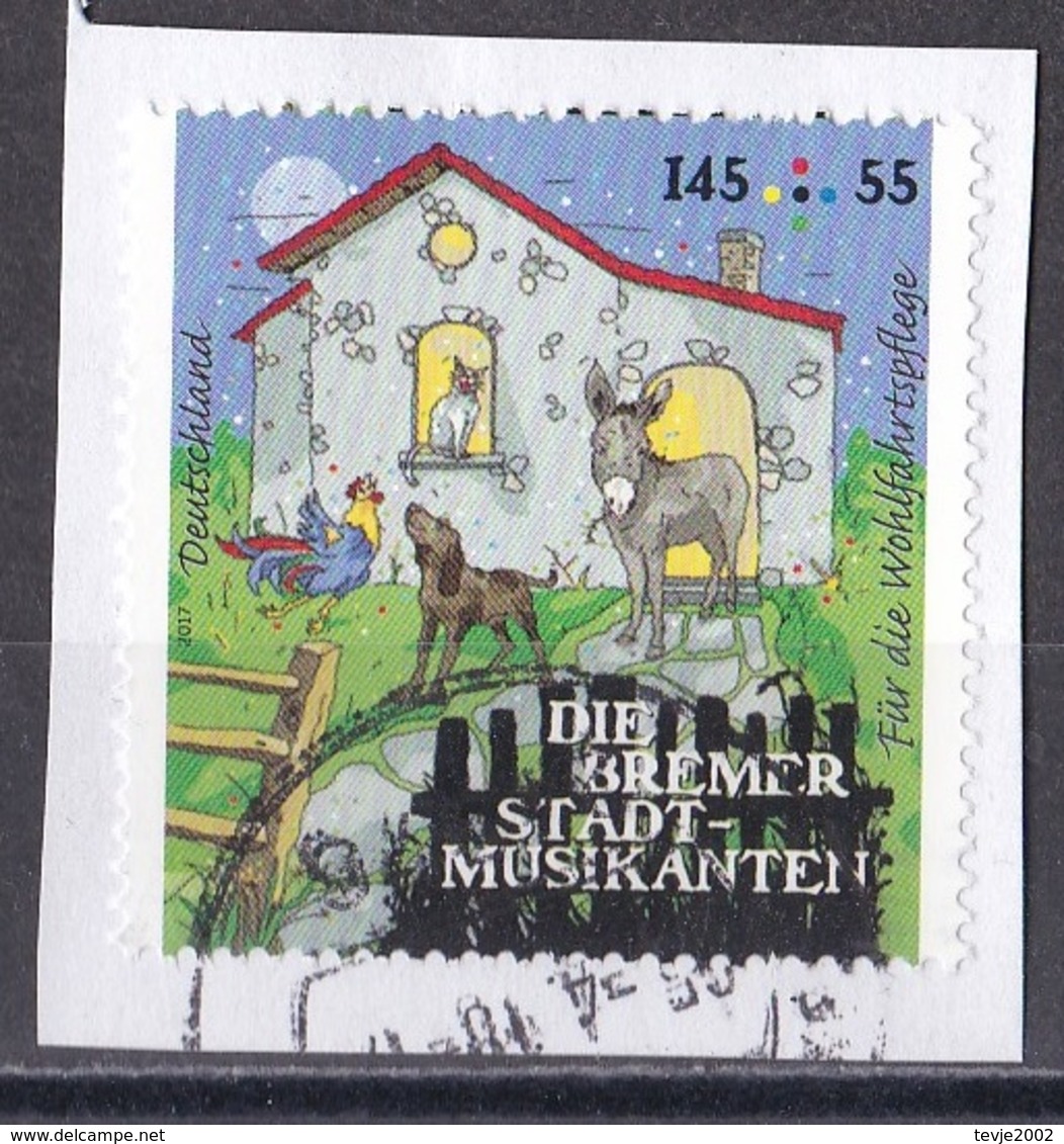 Bund 2017 - Mi.Nr. 3284 - Gestempelt Used - Auf Papier - Oblitérés