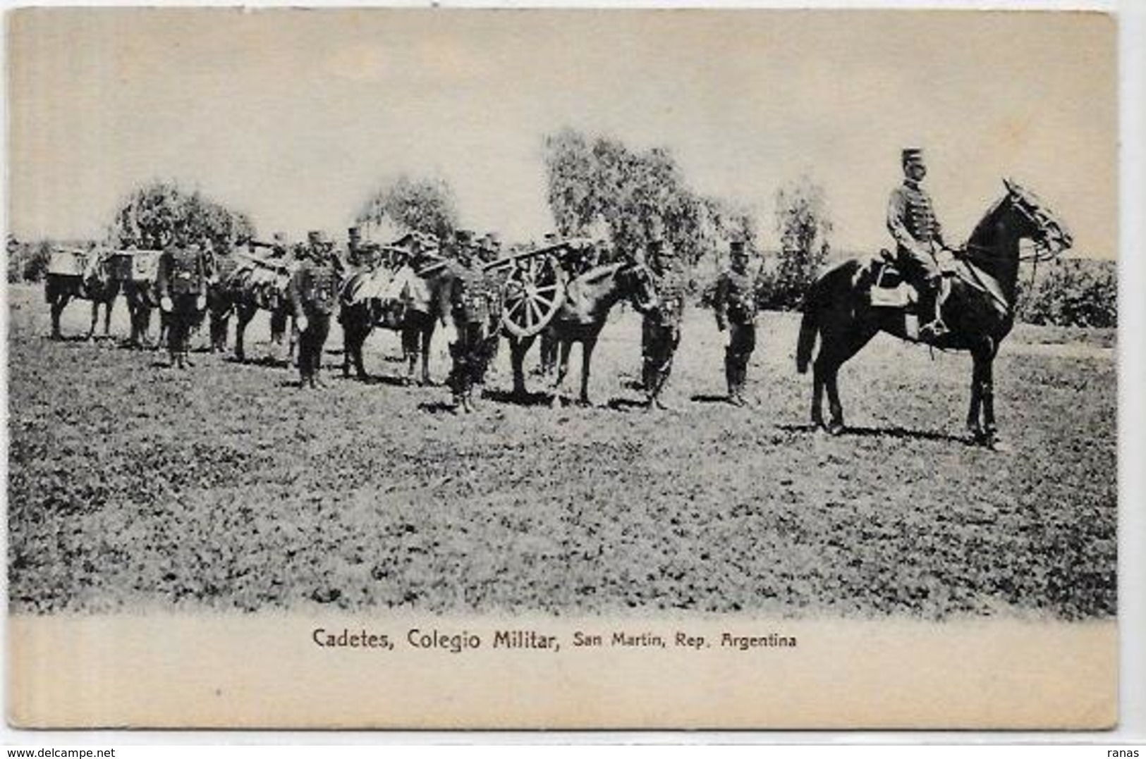 CPA Argentine Argentina Non Circulé Militaria - Argentina