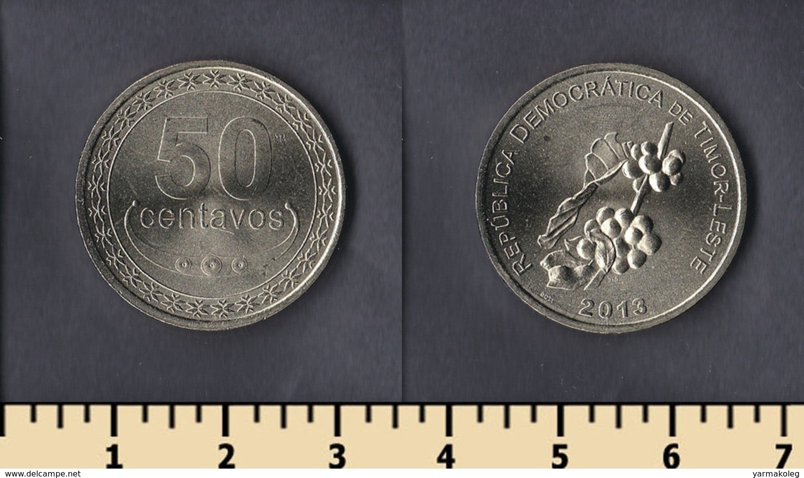 Timor 50 Centavos 2013 - Timor