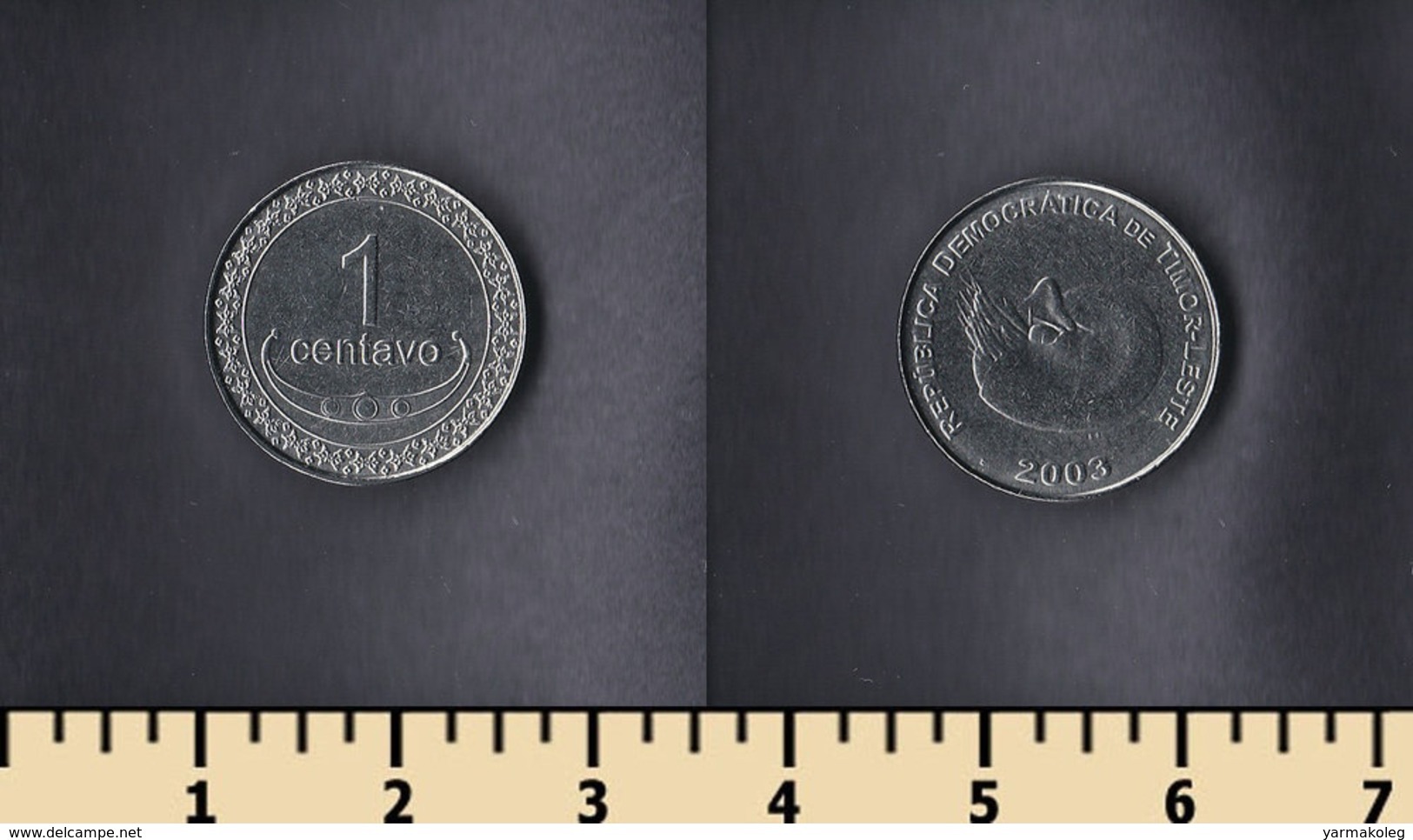 Timor 1 Centavo 2003 - Timor