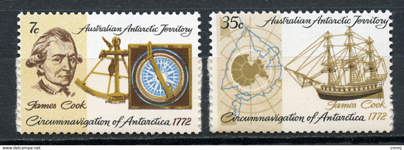 1972 - ANTARTICO AUSTRALIANO - Mi. Nr. 21/22 - NH - (CW4755.2) - Neufs