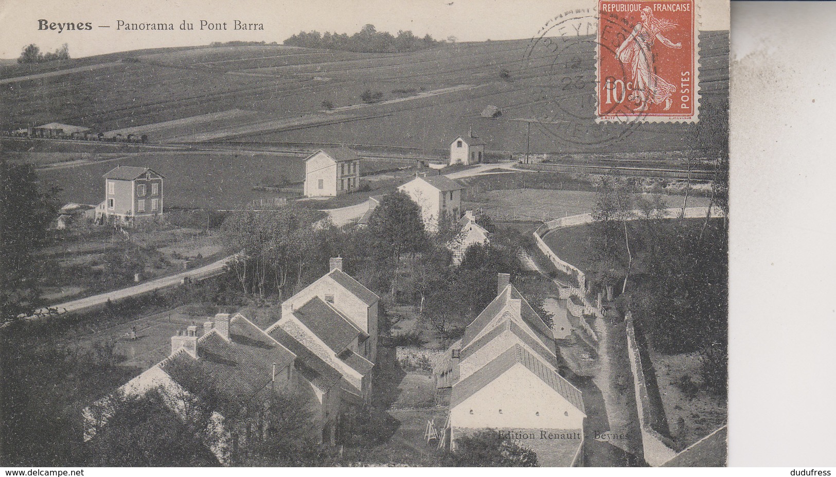 BEYNES   PANORAMA DU PONT BARRA - Beynes