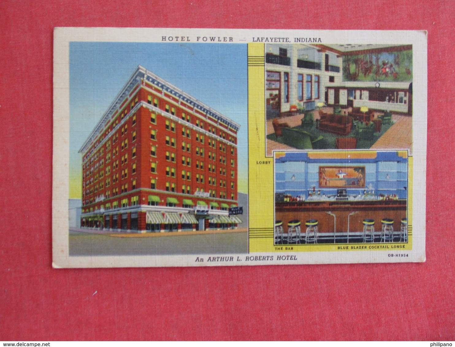 Hotel Fowler  Indiana > Lafayette  Ref 2989 - Lafayette