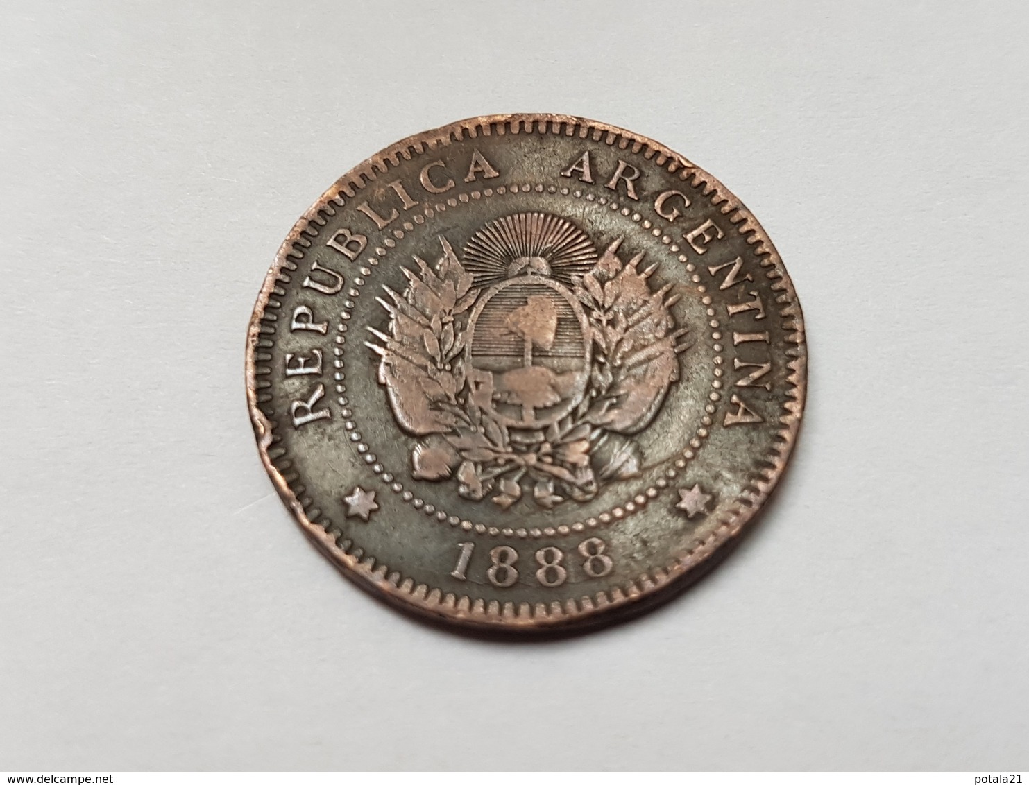 1 Centavo Argentine 1888 - Argentina