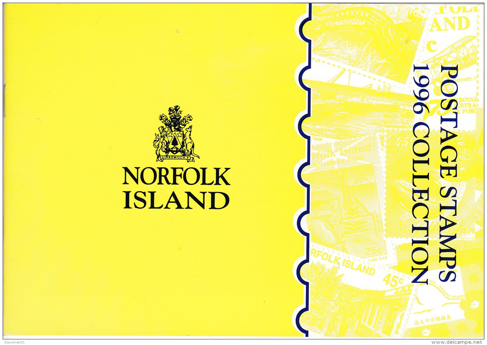 Norfolk Island 1996 Year Stamp Collection (complete With All Stamps) - Isla Norfolk